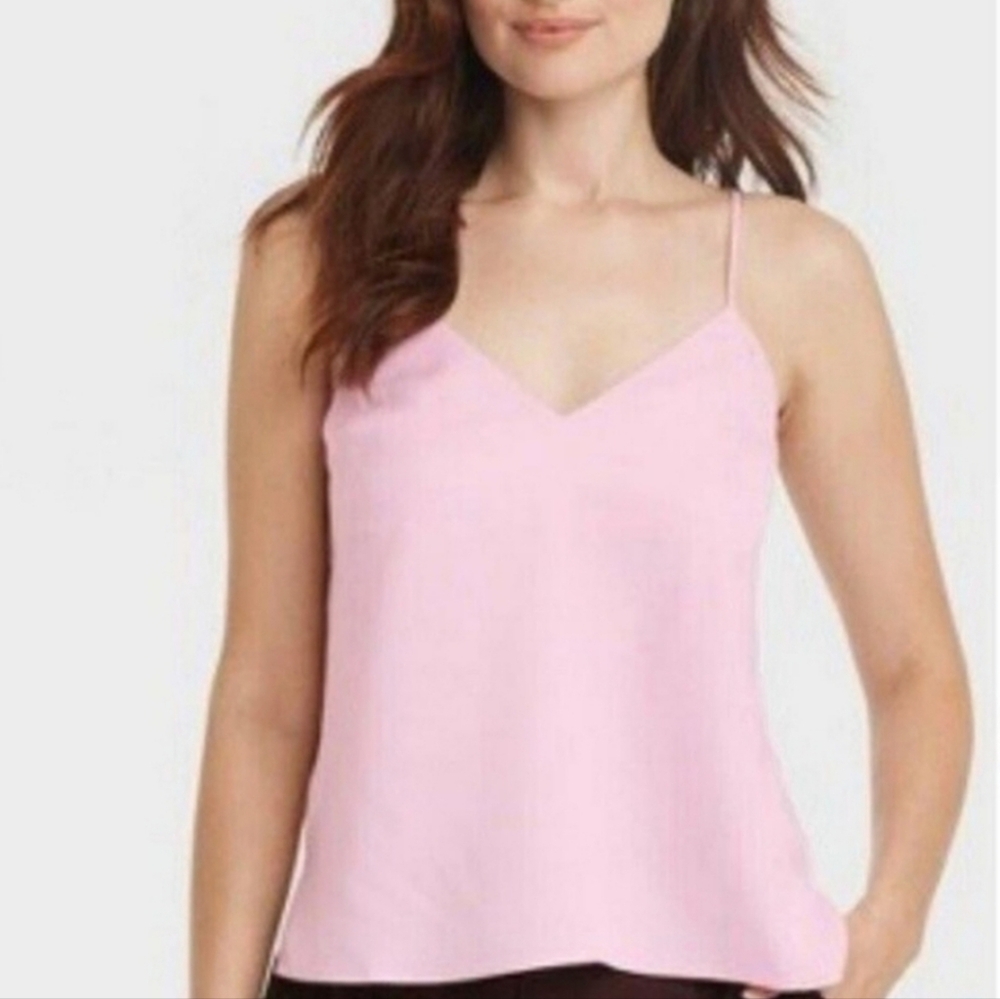 ❤️10/$40 New Women's Pink Cami Top Dressy Smooth